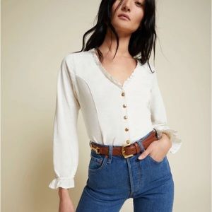 Nation LTD - off-white long sleeve top